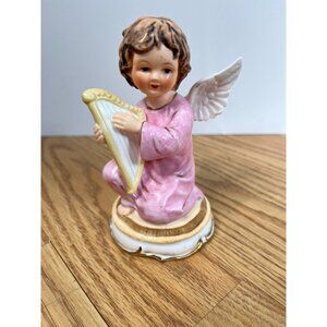 Gorham Maruri Bone China Angel Figurine "The Angel's Serenade"